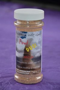 Fowl Dust Rub (Mild) - 4.5 oz