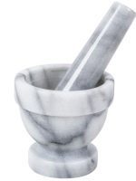 3" Marble Mortar and Pestle