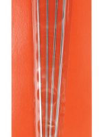 15" Chrome BBQ Skewers, 4 PCS