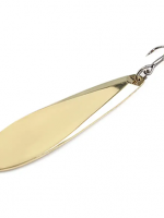 Golden Ice Fishing Spoon