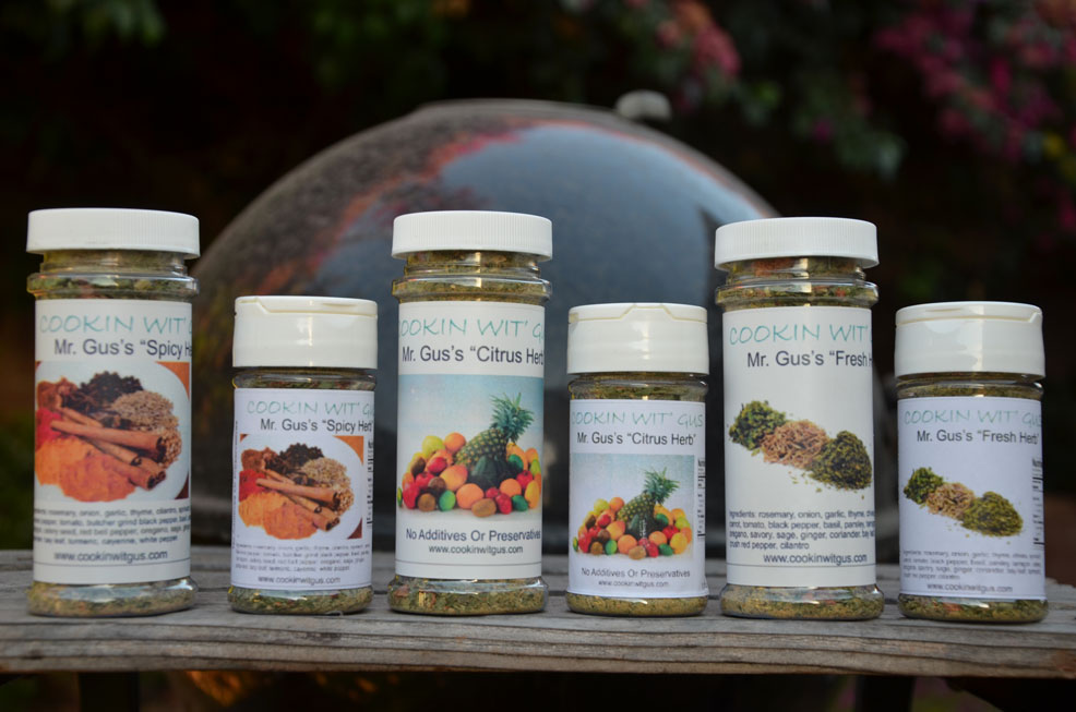 Salt free herb seasoning mixes