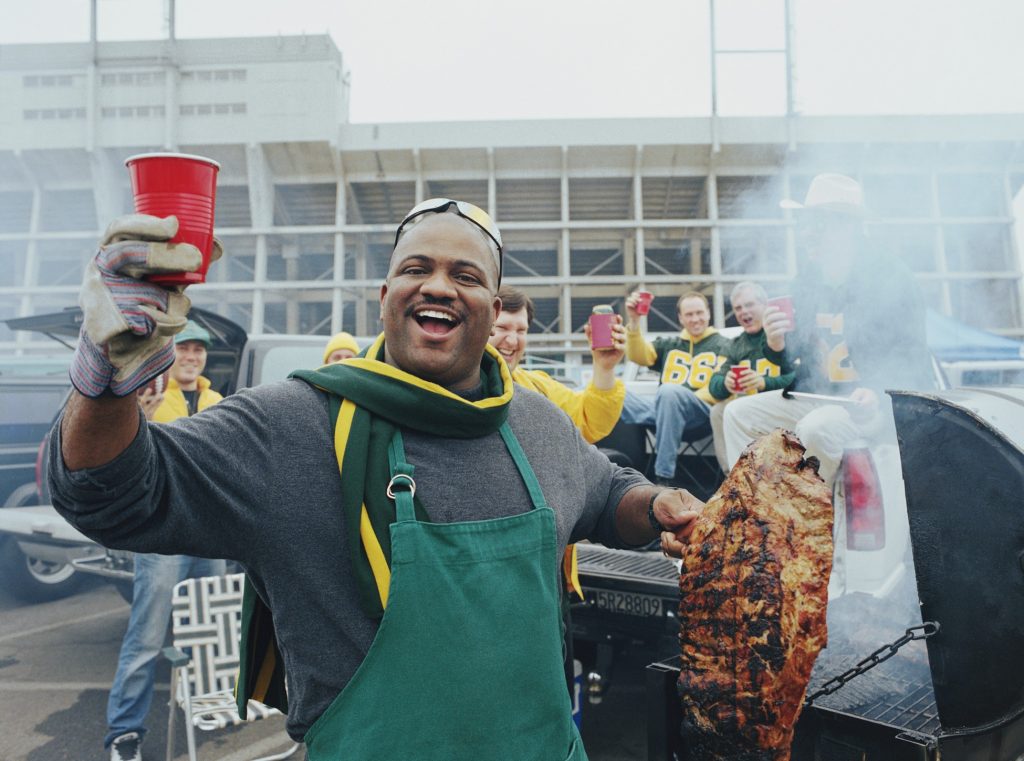 tailgating in full effect