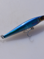 Lipless Pink Blue Jerkbait