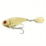 Gold Lipless Crankbait Spinner