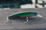 The colors of these baits draw attention of the most wary fish.