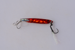 Red Stripe Silver Pencil
