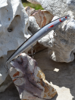Large Minnow (Silver Black)