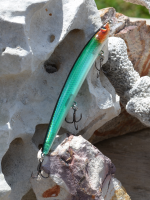 Medium Diving Minnow Green